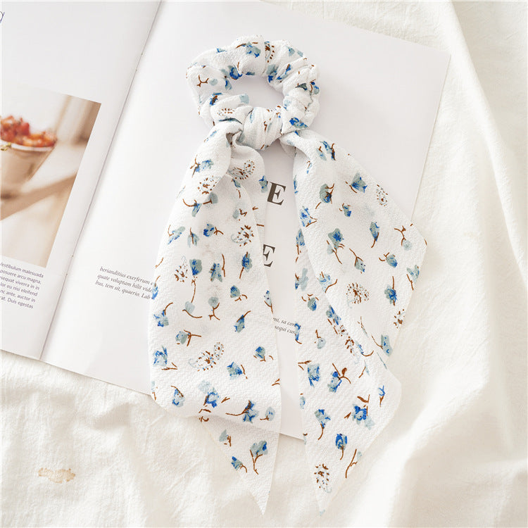 Wholesale Floral Fabrics Large Intestine Hair Bands